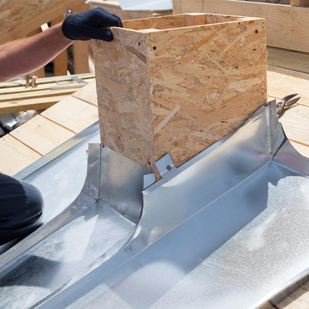 Travaux de zinguerie de toiture à Noisy-le-Grand (93160) en Seine-Saint-Denis (93)